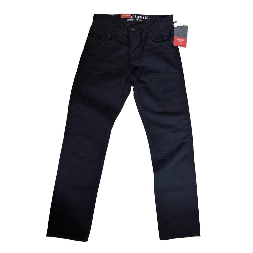 Black Mossimo Supply Co. Slim Straight‎ Jeans – Size 28x30 – New With Tags